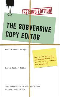 Book Cover for The Subversive Copy Editor by Carol Saller