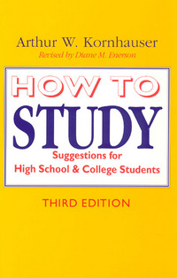 Book Cover for How to Study by Arthur William Kornhauser, Diane M Enerson
