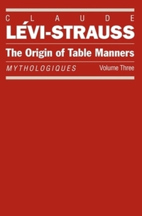 Book Cover for The Origin of Table Manners by Claude LéviStrauss