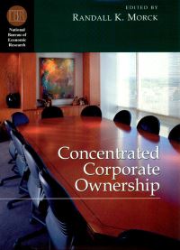 Book Cover for Concentrated Corporate Ownership by Randall Morck
