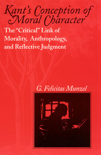 Book Cover for Kant's Conception of Moral Character by G Felicitas Munzel