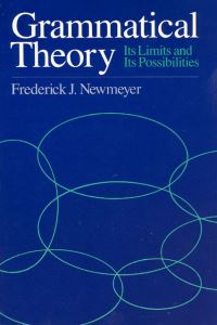 Book Cover for Grammatical Theory by Frederick J Newmeyer