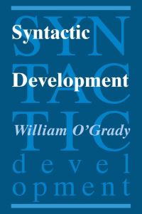 Book Cover for Syntactic Development by William OGrady