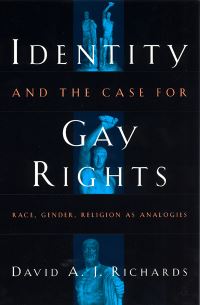 Book Cover for Identity and the Case for Gay Rights by David A J Richards