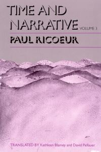 Book Cover for Time and Narrative by Paul Ricoeur