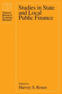 Book Cover for Studies in State and Local Public Finance by Harvey S Rosen