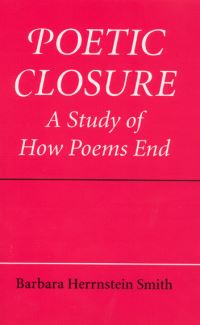 Book Cover for Poetic Closure by Barbara Herrnstein Smith
