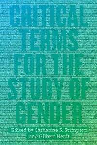 Book Cover for Critical Terms for the Study of Gender by Catharine R Stimpson, Gilbert H Herdt