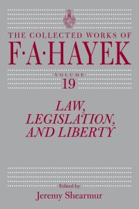 Book Cover for Law, Legislation, and Liberty by Friedrich A von Hayek, Friedrich A von Hayek