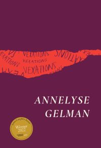 Book Cover for Vexations by Annelyse Gelman