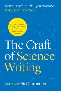 Book Cover for The Craft of Science Writing by Siri Carpenter