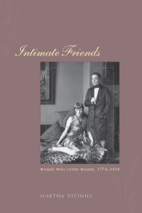 Book Cover for Intimate Friends by Martha Vicinus
