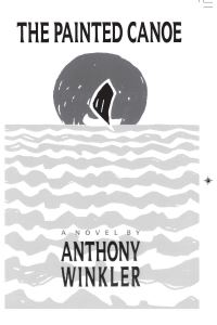 Book Cover for The Painted Canoe by Anthony C Winkler