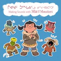 Book Cover for Making Sounds With Mia and the Monsters by Neil Christopher