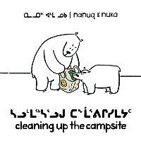 Book Cover for Cleaning Up the Campsite by Ali Hinch