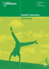 Book Cover for Health Statistics Quarterly No 29, Spring 2006 by NA NA
