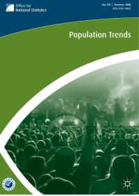Book Cover for Population Trends No 125, Autumn 2006 by NA NA