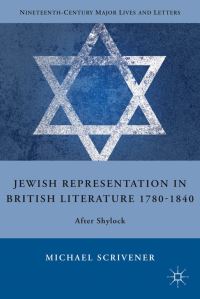 Book Cover for Jewish Representation in British Literature 1780-1840 by Michael Henry Scrivener
