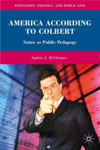 Book Cover for America According to Colbert by Sophia A McClennen
