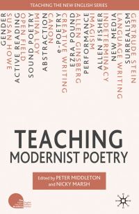 Book Cover for Teaching Modernist Poetry by Peter Middleton, Nicky Marsh