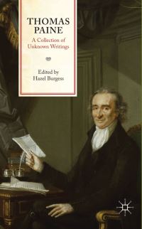 Book Cover for Thomas Paine by Thomas Paine