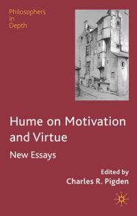 Book Cover for Hume on Motivation and Virtue by Charles R Pigden