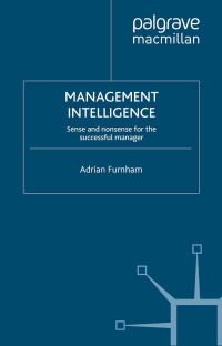 Book Cover for Management Intelligence by Adrian Furnham