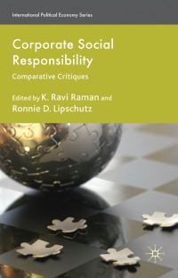 Book Cover for Corporate Social Responsibility by K Ravi Raman, Ronnie D Lipschutz