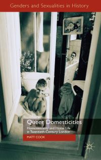 Book Cover for Queer Domesticities by Matt Cook