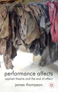 Book Cover for Performance Affects by James Thompson