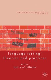 Book Cover for Language Testing by Barry OSullivan