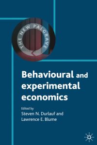 Book Cover for Behavioural and Experimental Economics by Steven N Durlauf, Lawrence Blume