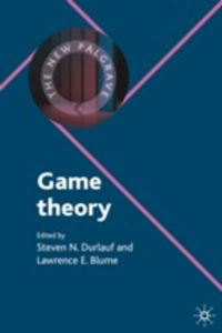 Book Cover for Game Theory by Steven N Durlauf, Lawrence Blume