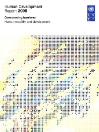 Book Cover for Human Development Report 2009 by United Nations Development Programme