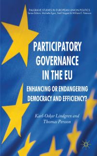Book Cover for Participatory Governance in the EU by KarlOskar Lindgren, Thomas Persson