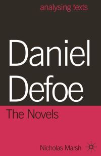 Book Cover for Daniel Defoe by Nicholas Marsh