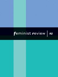 Book Cover for Feminist Review Issue 92 by NA NA