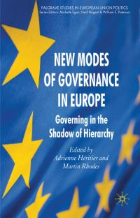 Book Cover for New Modes of Governance in Europe by Martin Rhodes, Adrienne WindhoffHéritier