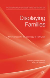 Book Cover for Displaying Families by Esther Dermott, Julie Seymour