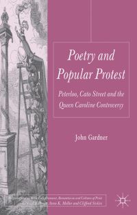 Book Cover for Poetry and Popular Protest by John Gardner