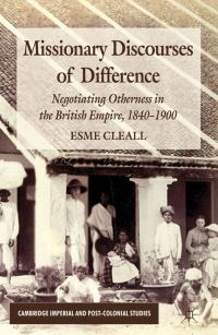 Book Cover for Missionary Discourse by Esme Cleall