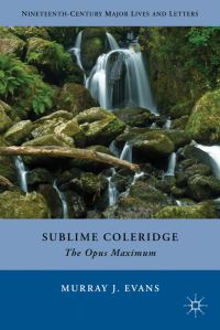 Book Cover for Sublime Coleridge by Murray J Evans