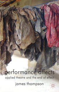 Book Cover for Performance Affects by James Thompson