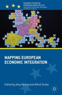 Book Cover for Mapping European Economic Integration by Amy Verdun, Alfred Tovias