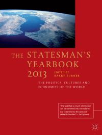 Book Cover for The Statesman's Yearbook 2013 by Barry Turner