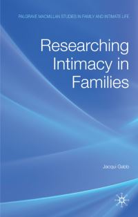 Book Cover for Researching Intimacy in Families by Jacqui Gabb