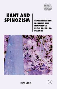 Book Cover for Kant and Spinozism by Beth Lord