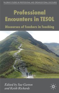 Book Cover for Professional Encounters in TESOL by Sue Garton, Keith Richards