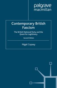 Book Cover for Contemporary British Fascism by Nigel Copsey