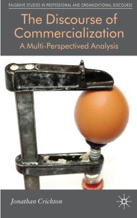 Book Cover for The Discourse of Commercialization by Jonathan Crichton